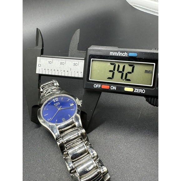 ESQUIRE ESQ Movado 100713 Swiss Quartz Stainless Steel Womens Bracelet Watch - Picture 9 of 9